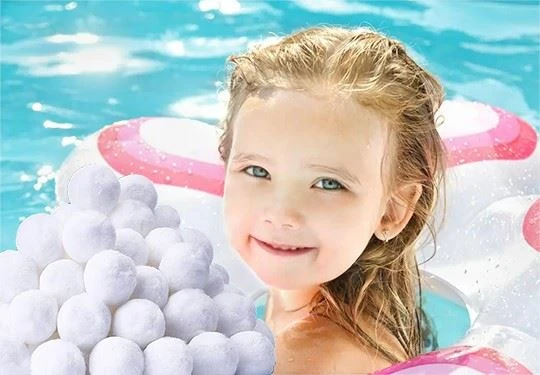 Cleaner Filtration And Perfect Swimming Pool Filter Fiber Ball