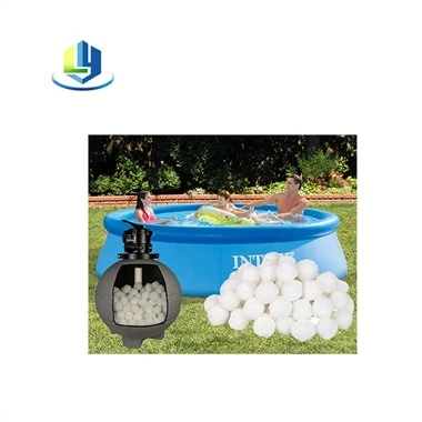 700g Vakum Paket Fiber Ball Filter Materijal