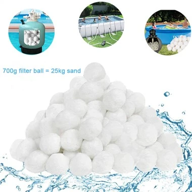 Pool 100% Polyester Fiber Ball