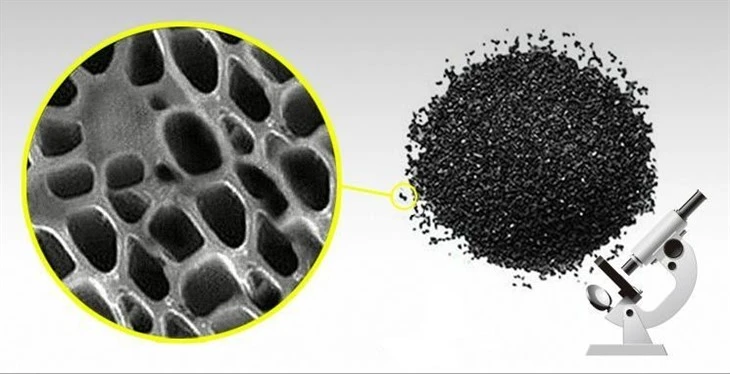 Various Specifications Of Columnar Activated Carbon With Fast Adsorption Speed